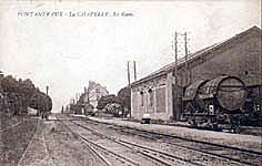 Voies à Pontanevaux