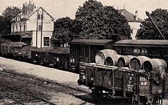 Train passe voie 2